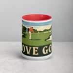 I Love Golf Retro Coffee Mug & Tea Cup - Image 10