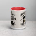 Fueled by Coffee & Hat Tricks Hockey Mug - Image 10