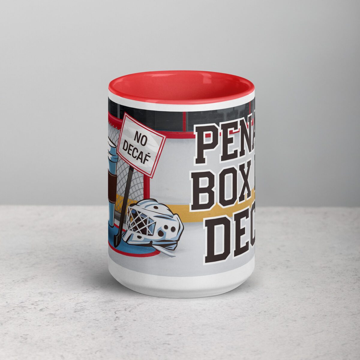 Penalty Box for Decaf Hockey Coffee Mug - Image 10