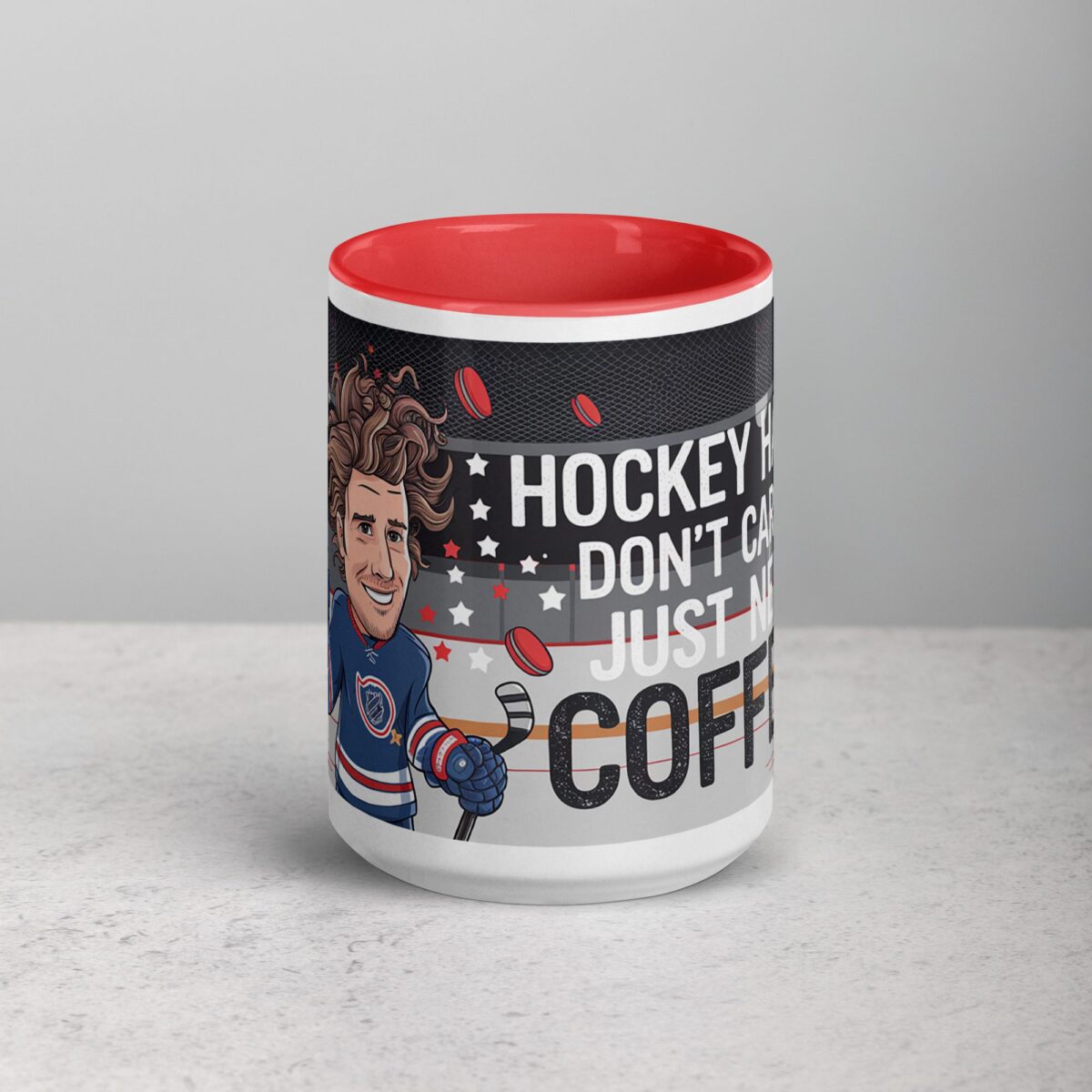 Hockey Hair, Don’t Care… Just Need Coffee Mug - Image 10