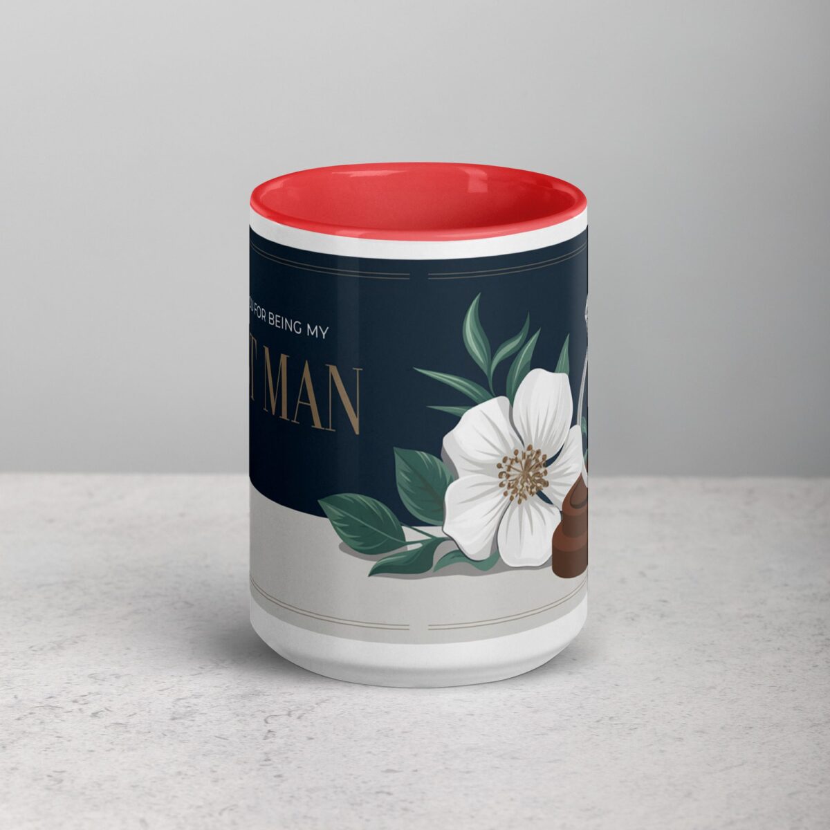 Sophisticated Thank You Best Man Coffee Mug & Tea Cup - Image 10