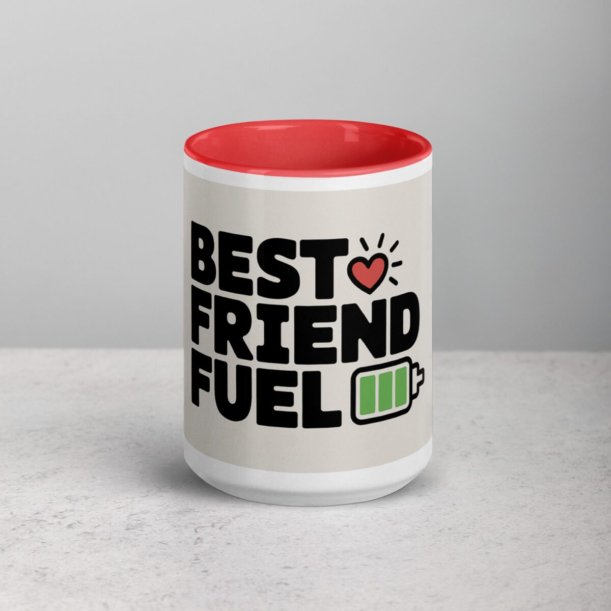 Best Friend Fuel Coffee Mug & Tea Cup - Image 10
