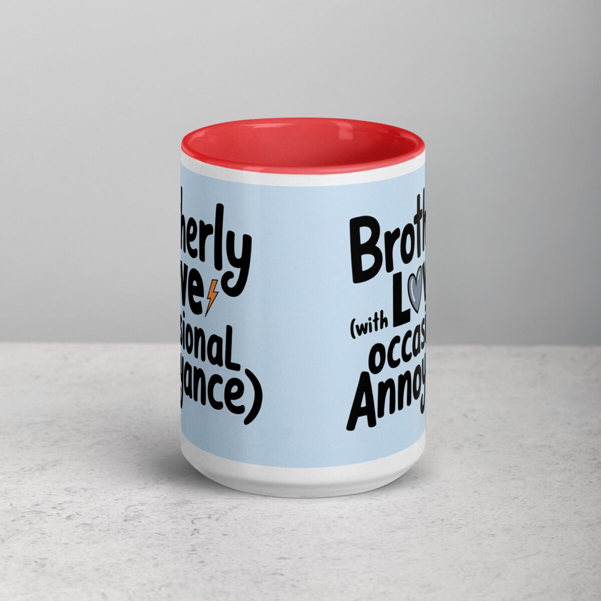 Brotherly Love (With Occasional Annoyance) Coffee Mug - Image 10