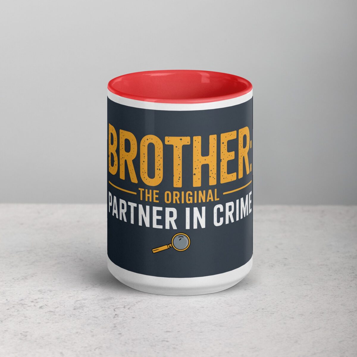 Brother: The Original Partner in Crime Coffee Mug - Image 10
