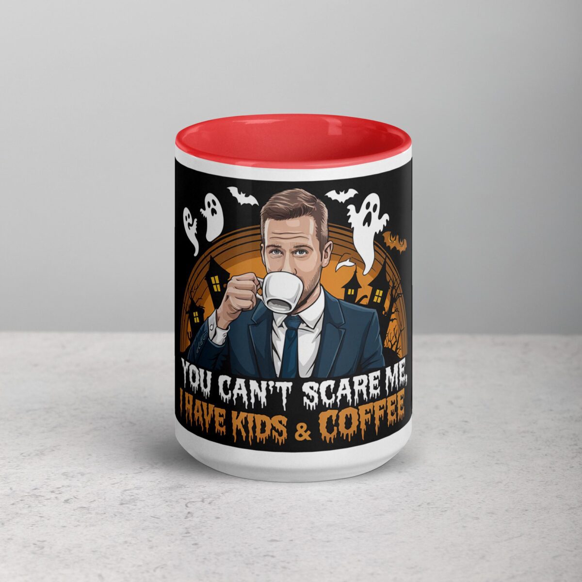 You Can't Scare Me, I Have Kids & Coffee Dad Mug - Image 10