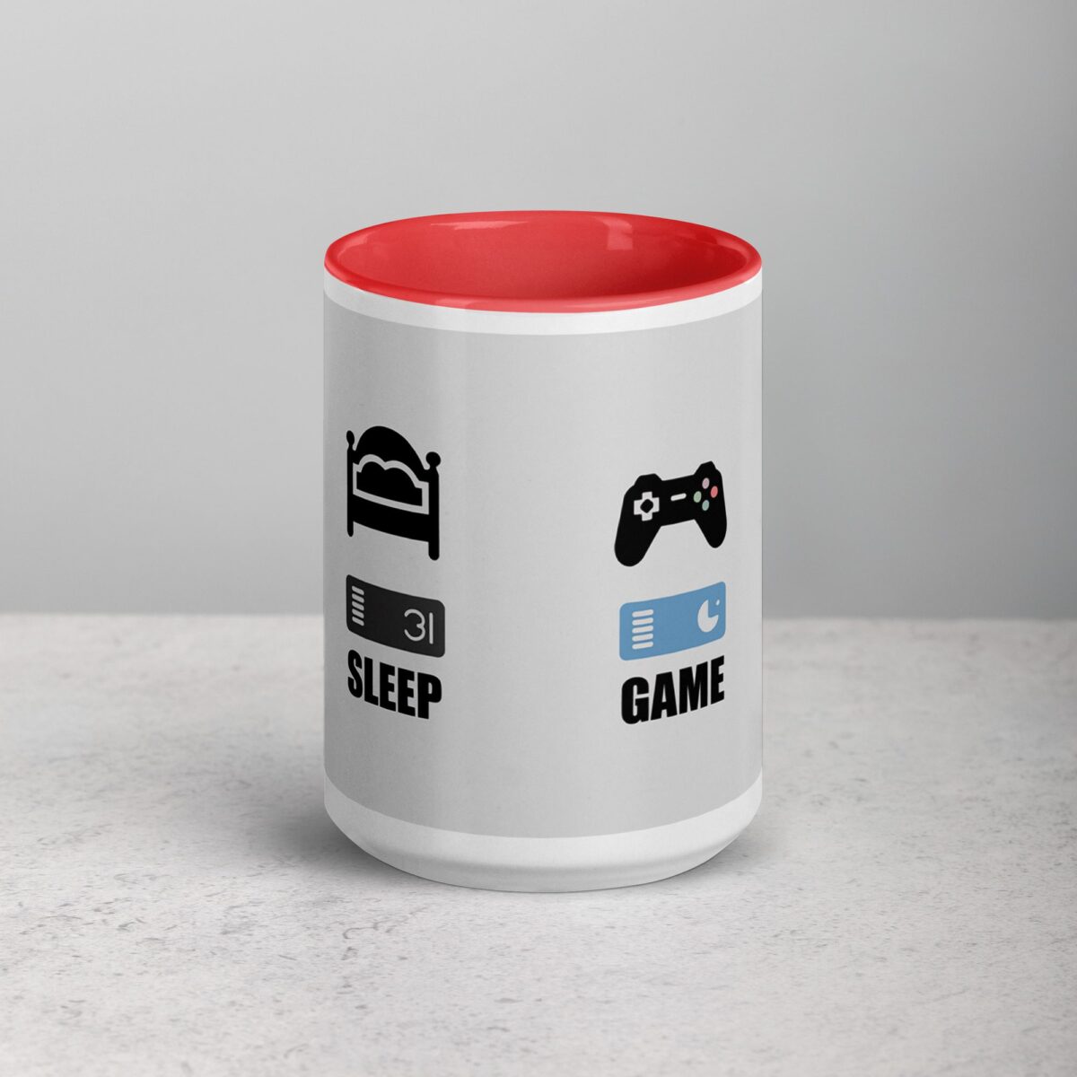 Eat, Sleep, Game, Repeat Gamer Coffee Mug - Image 10