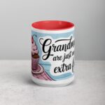 Grandmas Are Just Moms with Extra Frosting Coffee Mug - Image 10