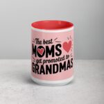 The Best Moms Get Promoted to Grandmas Coffee Mug - Image 10