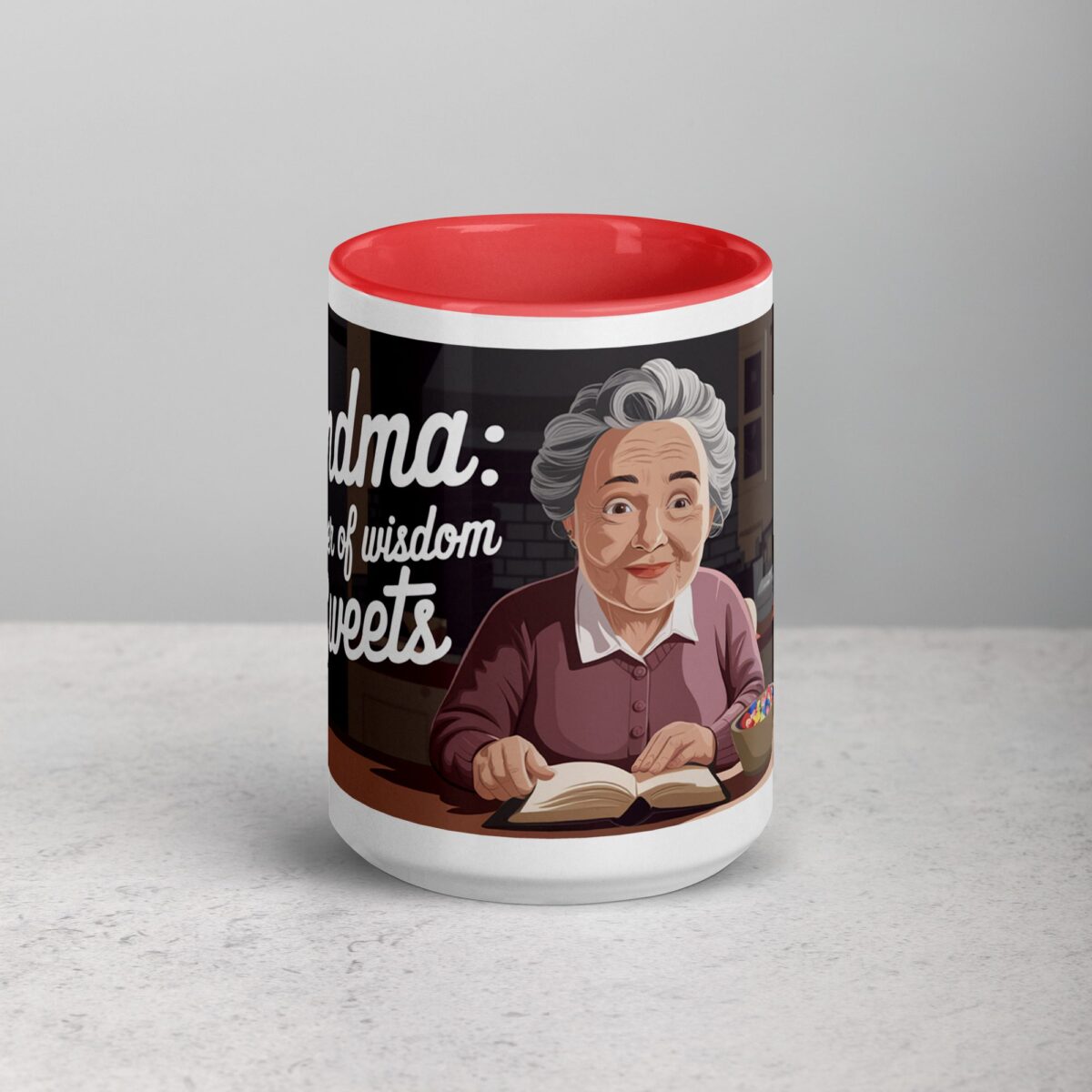 Grandma: Keeper of Wisdom and Sweets Coffee Mug - Image 10