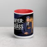 Lawyer: Because Badass Isn’t an Official Job Title Coffee Mug - Image 10