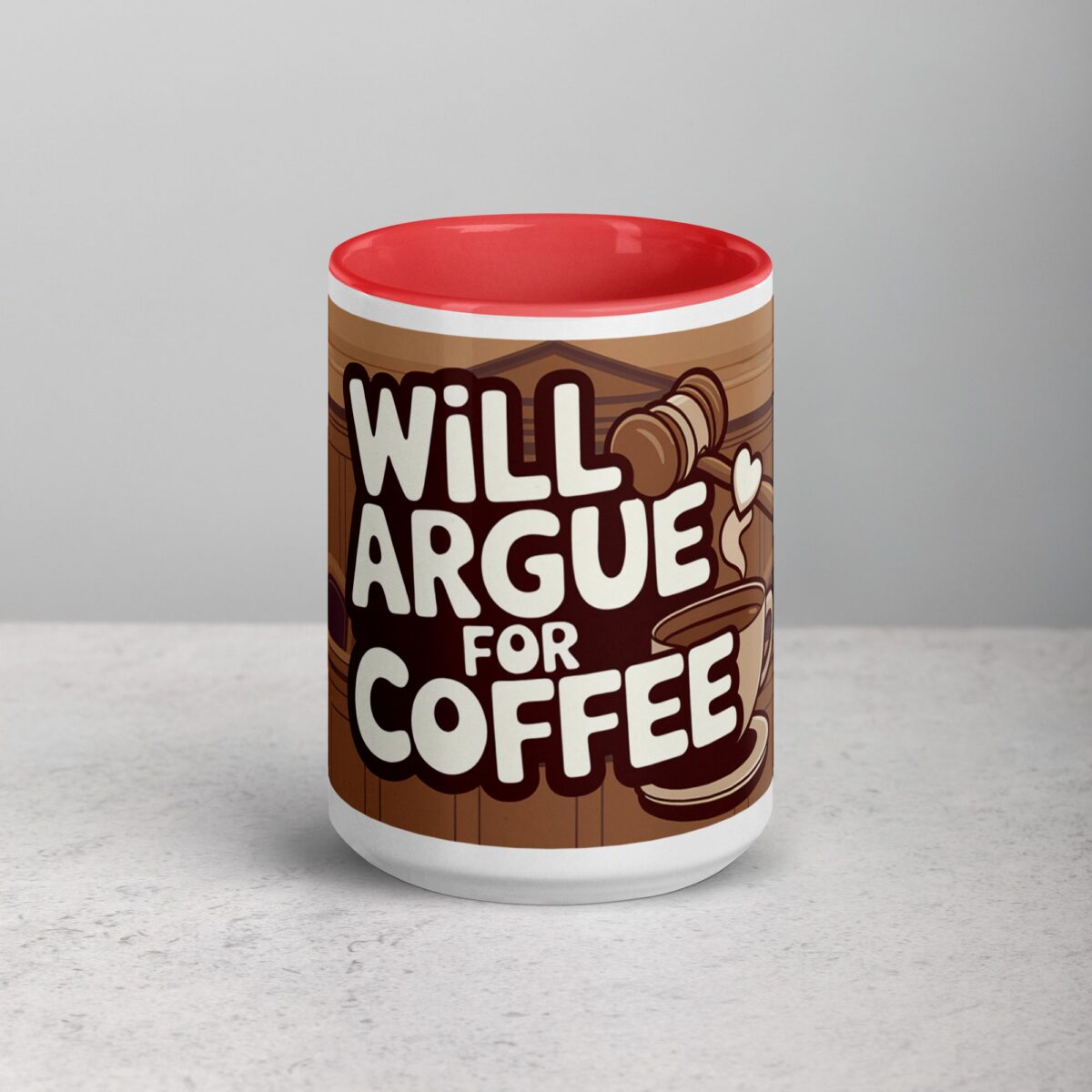 Will Argue for Coffee Lawyer Mug - Image 10