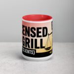 Licensed to Grill (Clients) Lawyer Coffee Mug - Image 10