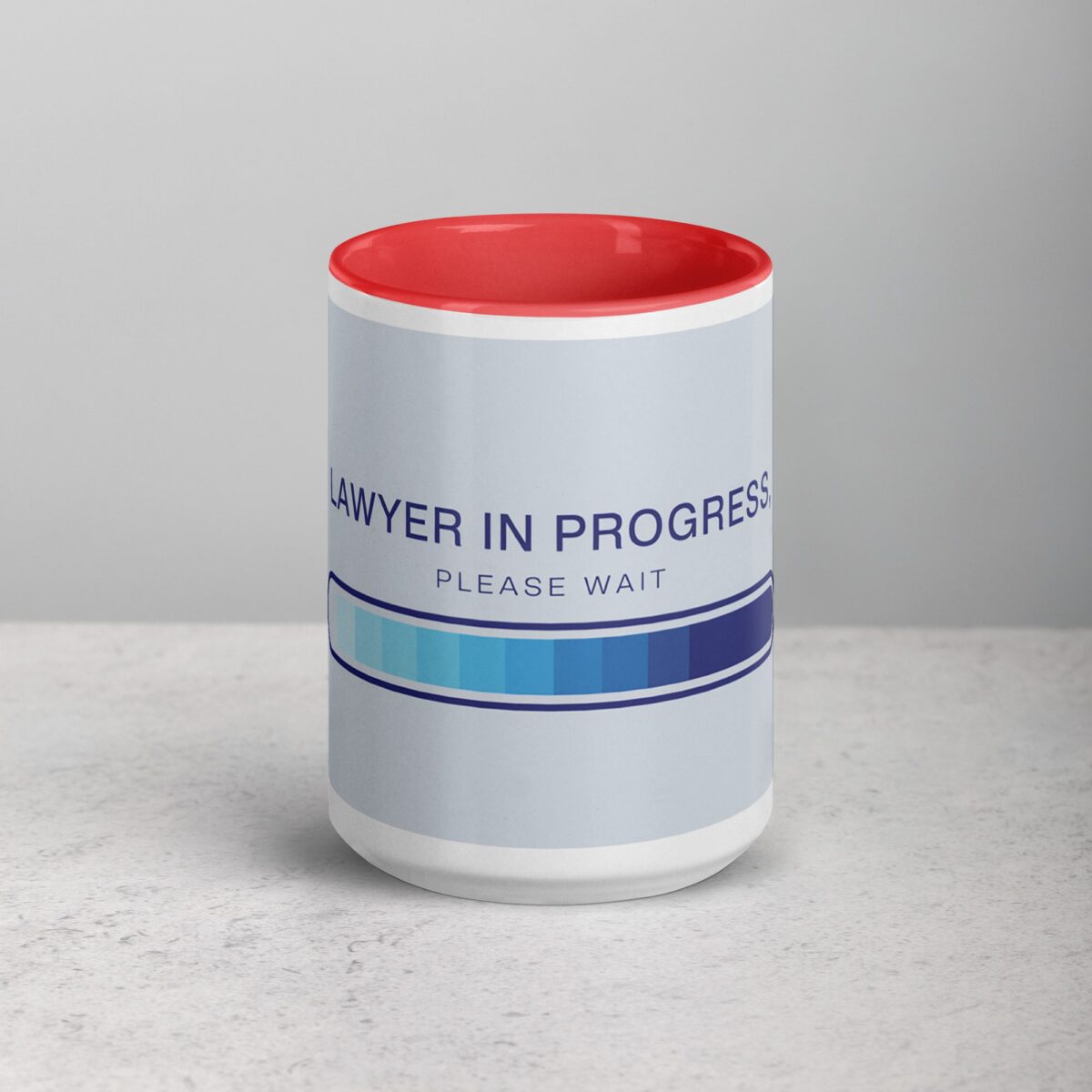 Lawyer in Progress, Please Wait Coffee Mug - Image 10