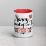 Nanny: The Heart of the Family Coffee Mug - Image 10