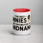 The Best Nannies Get Promoted to Grandnannies Mug - Image 10