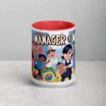 Nanny: Manager of Mayhem Coffee Mug & Tea Cup - Image 10