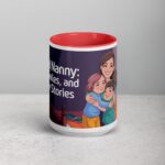 Official Nanny: Hugs, Smiles, and Bedtime Stories Mug - Image 10