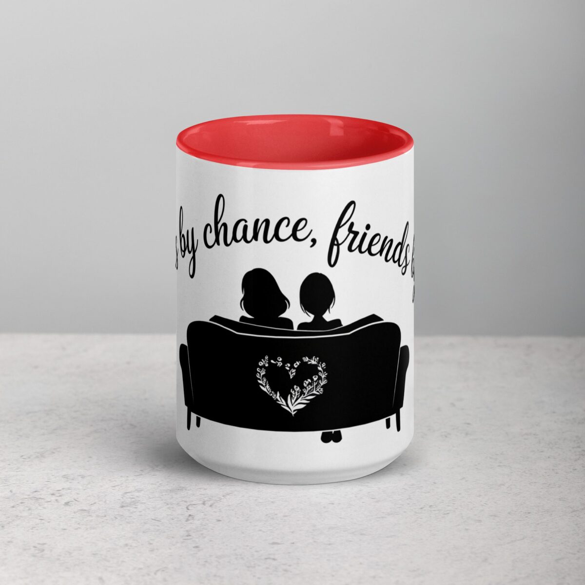 Sisters by Chance, Friends by Choice Coffee Mug - Image 10