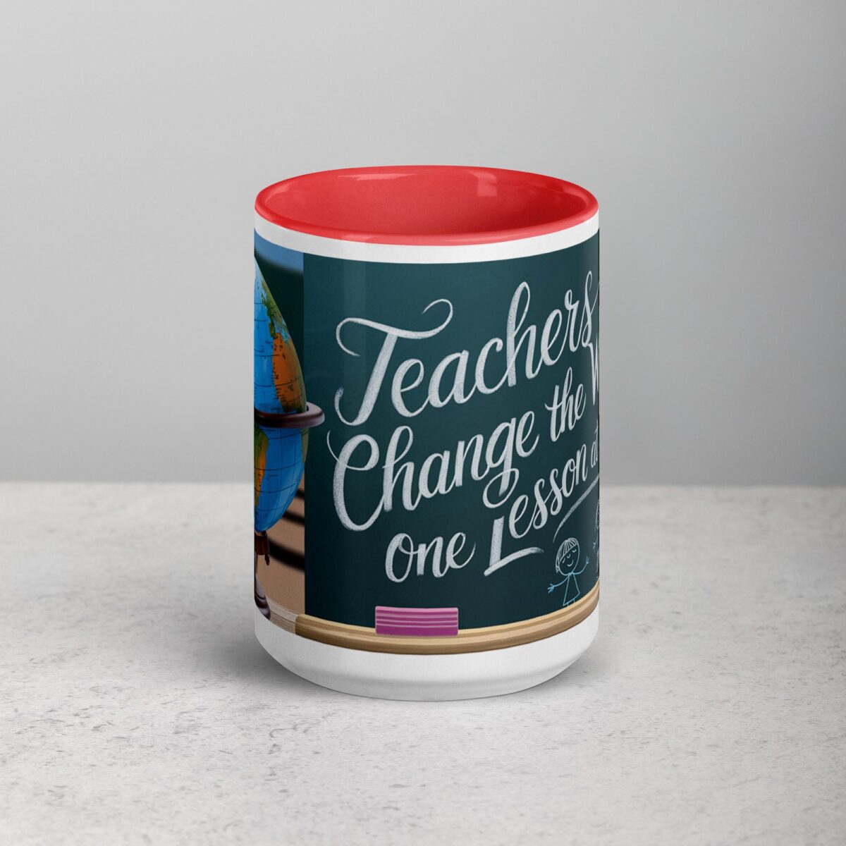 Teachers Change the World One Lesson at a Time Mug - Image 10