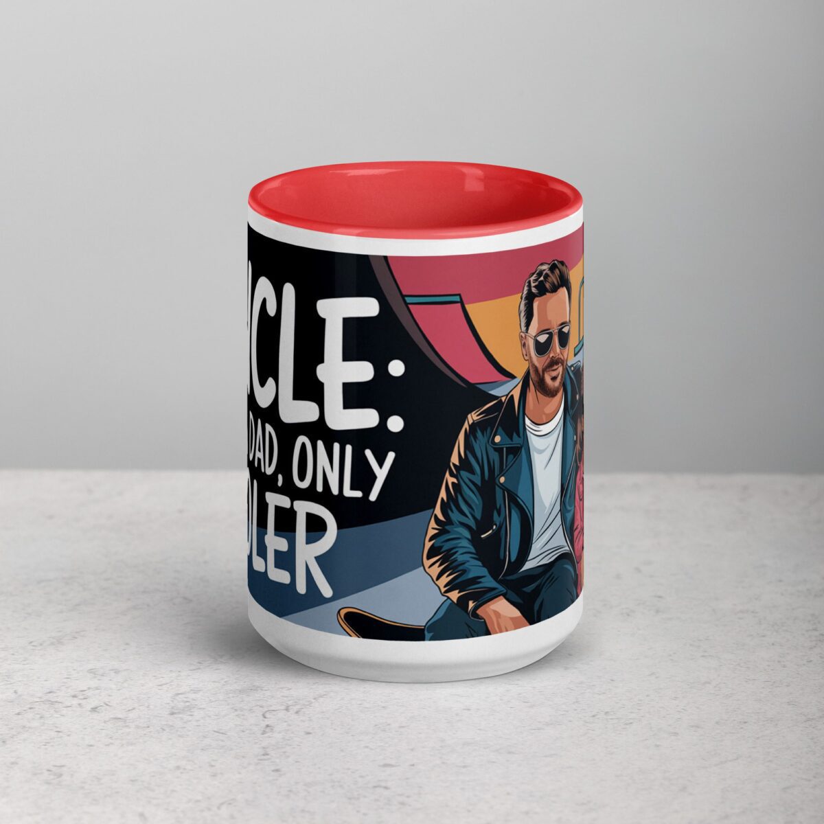 Uncle: Like a Dad, Only Cooler Coffee Mug - Image 10