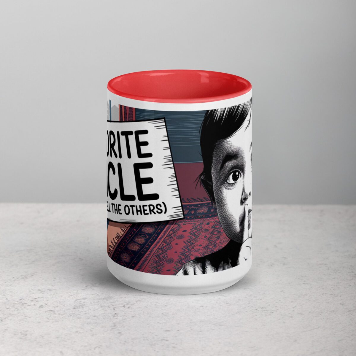 Favorite Uncle (Don’t Tell the Others) Coffee Mug - Image 10