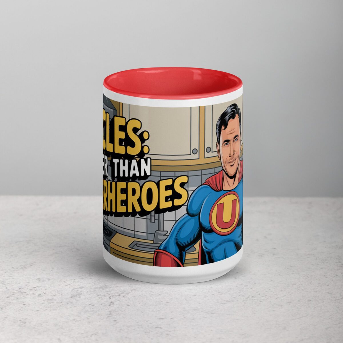 Uncles: Better Than Superheroes Coffee Mug - Image 10