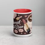 Bridesmaid Beauty & Brew Coffee Mug - Image 10