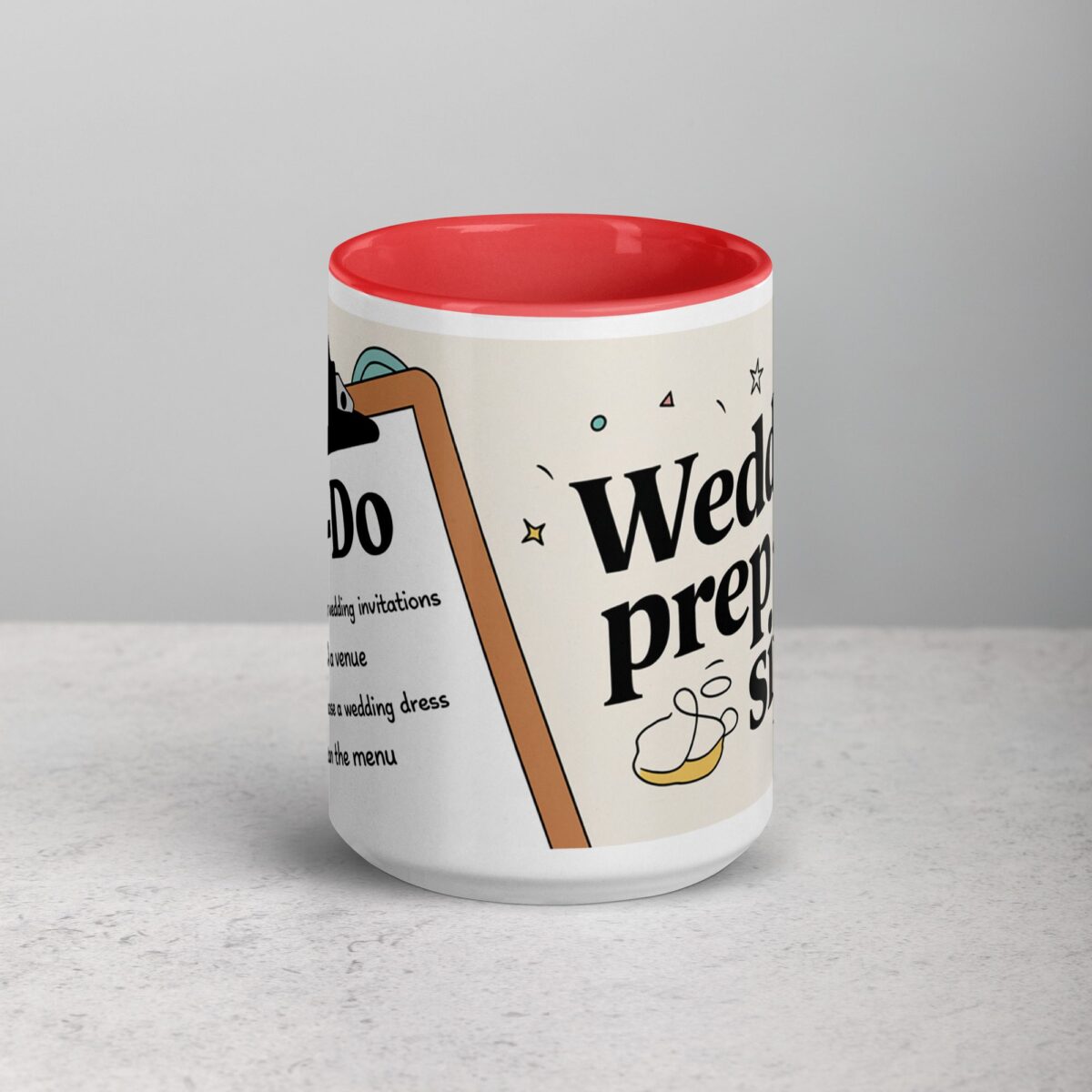 Wedding Prep and Sips Bridesmaid Mug - Image 10