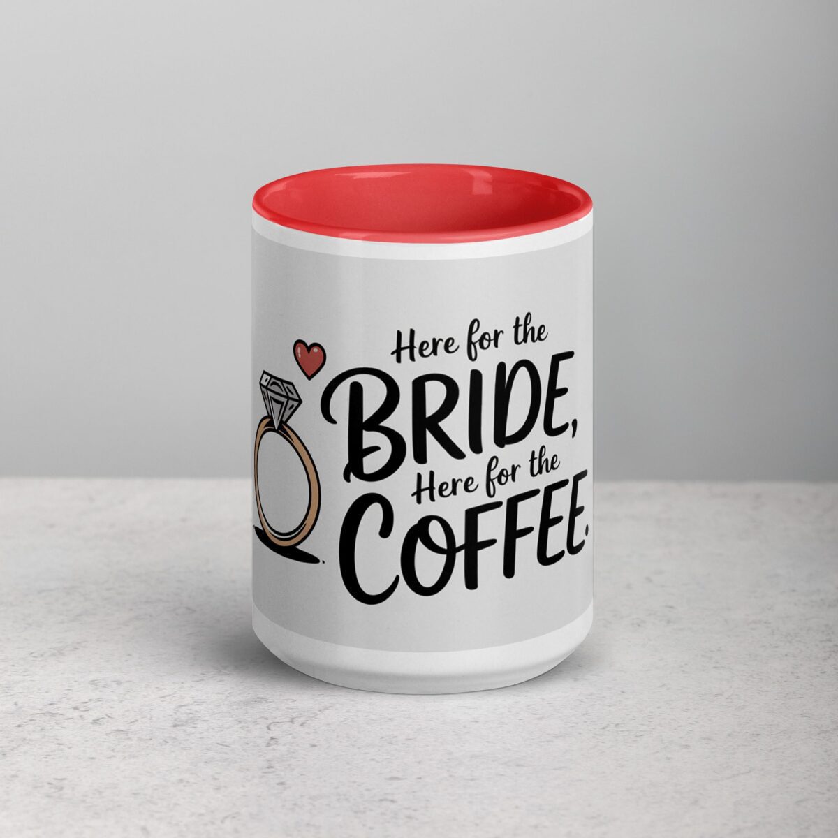 Here for the Bride, Here for the Coffee Father Mug - Image 10