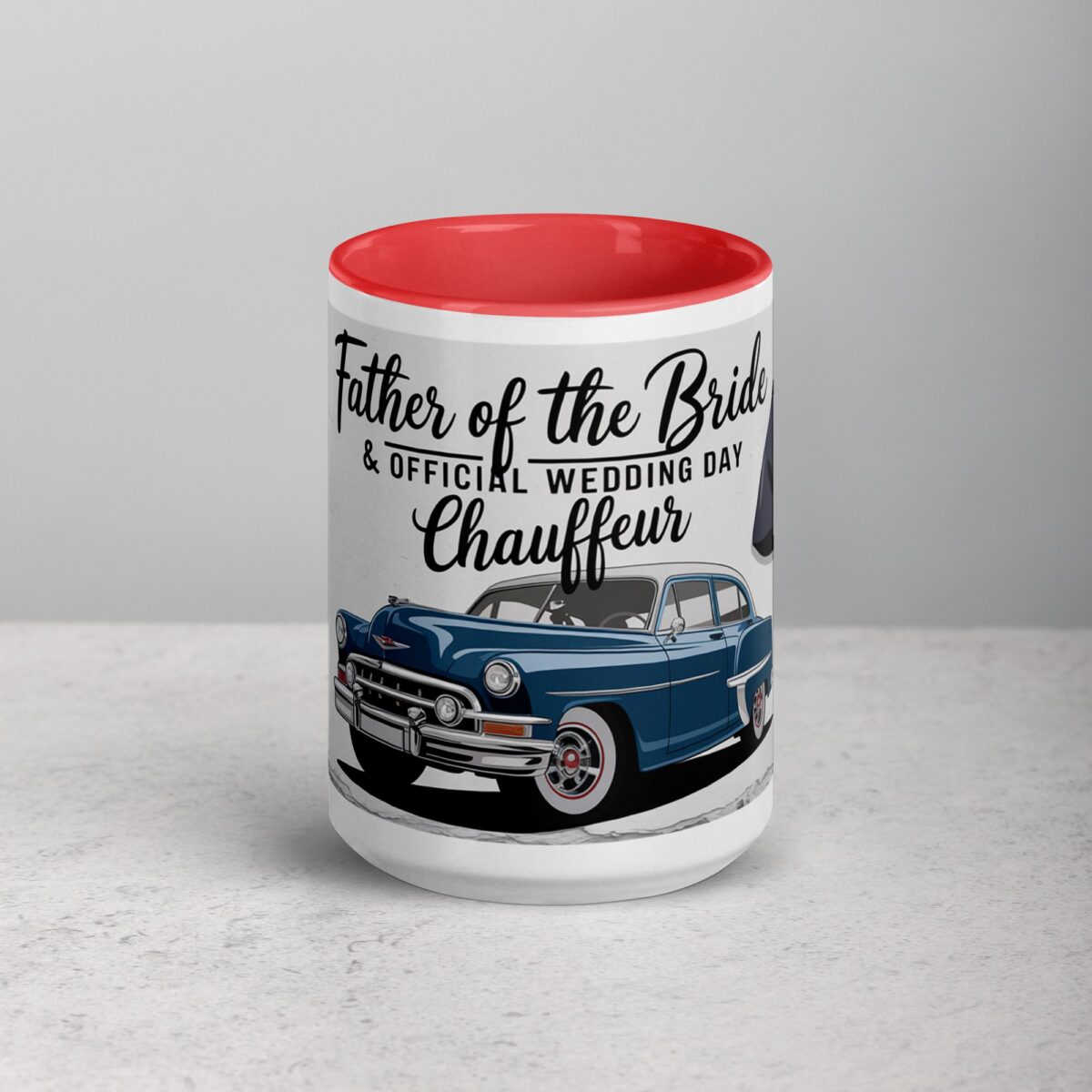 Father of the Bride & Official Wedding Day Chauffeur Mug - Image 10