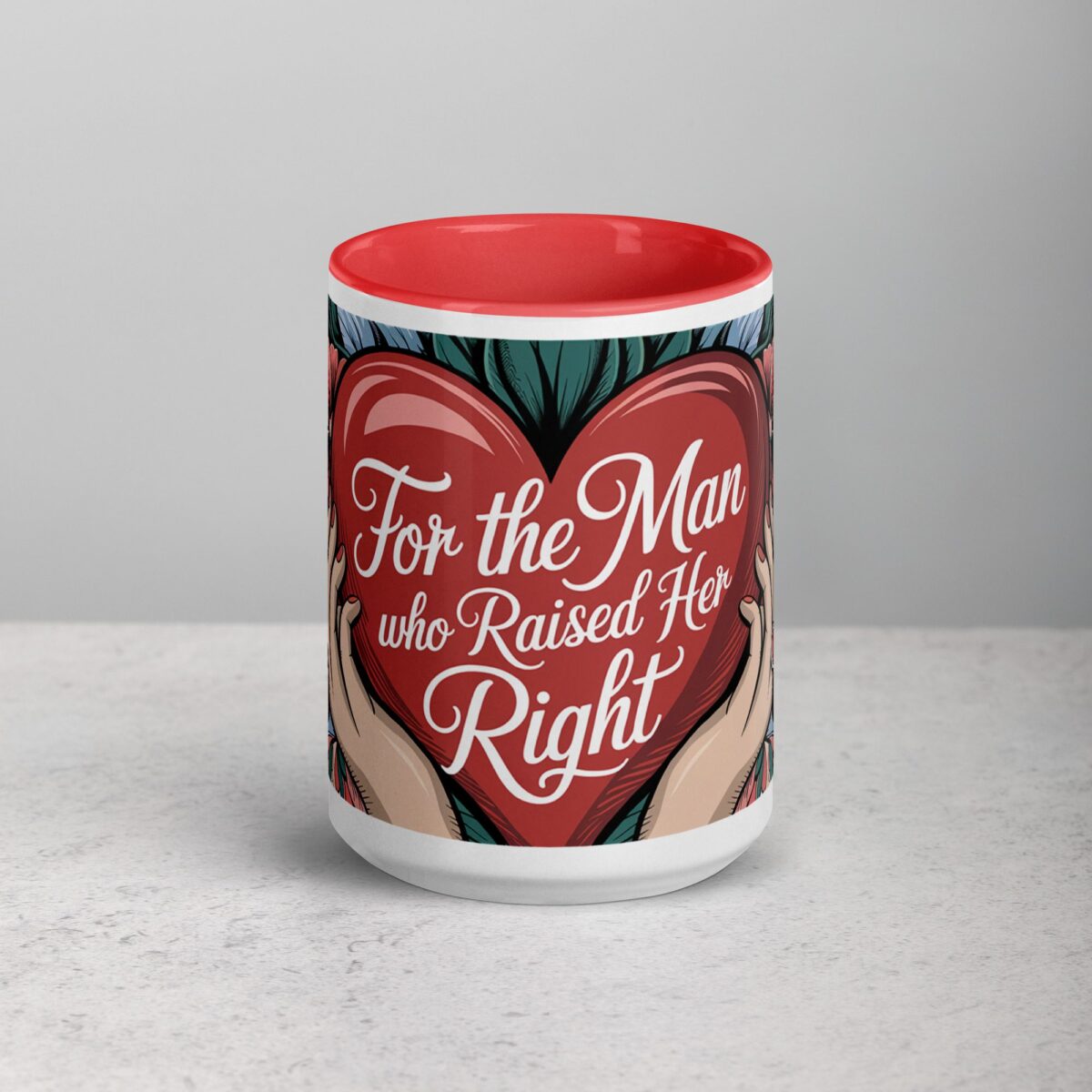For the Man Who Raised Her Right Coffee Mug - Image 10