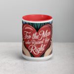 For the Man Who Raised Her Right Coffee Mug - Image 10