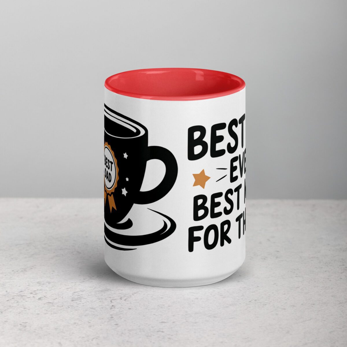 Best Dad Ever, Best Man for the Job Coffee Mug - Image 10