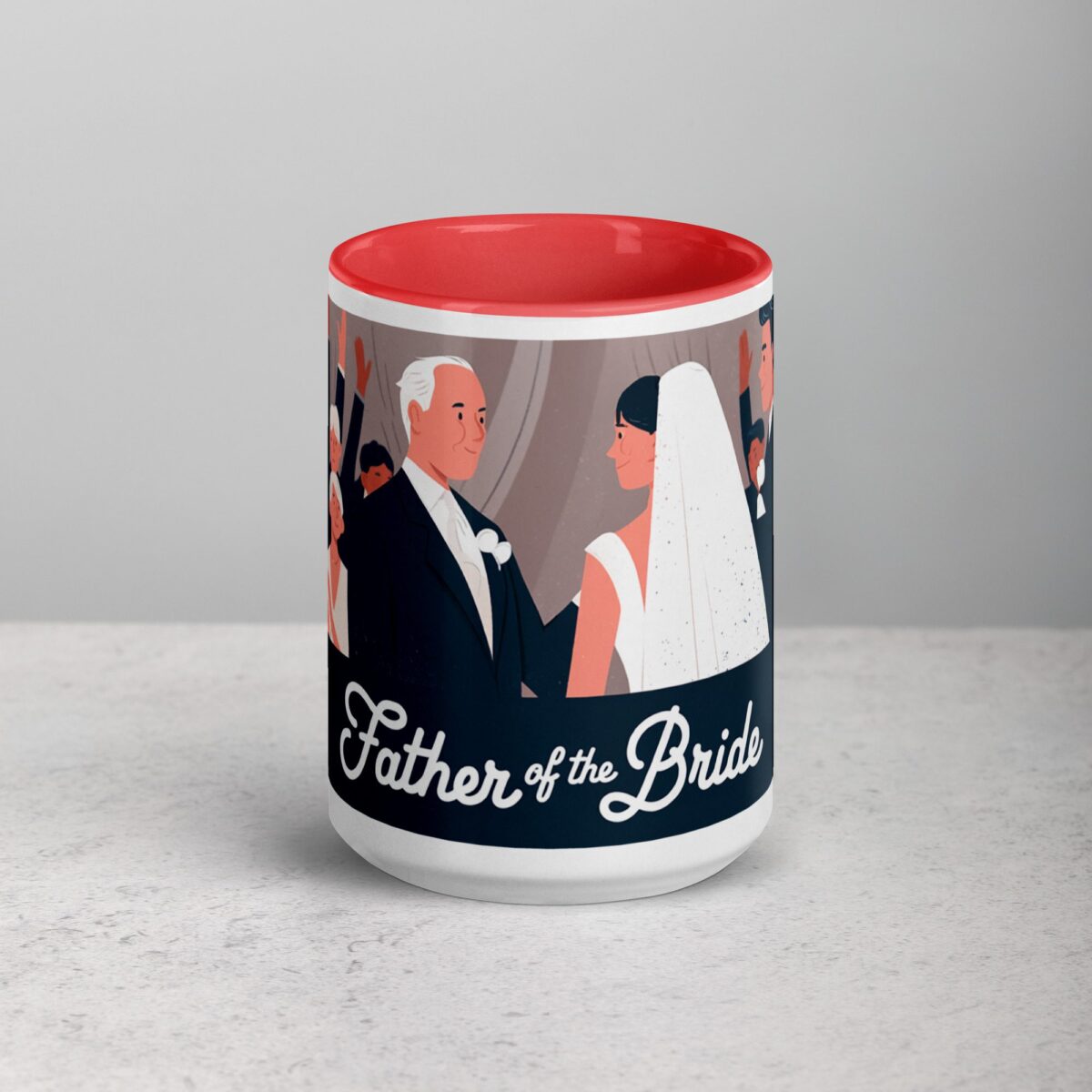 Father of the Bride Elegant Coffee Mug & Tea Cup - Image 10