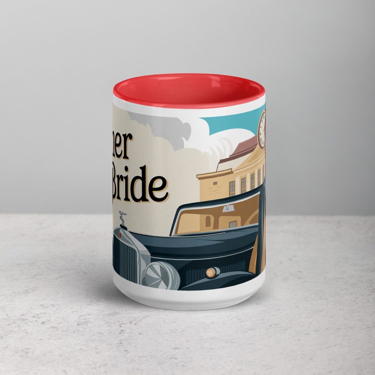 Father of the Bride Retro Coffee Mug & Tea Cup - Image 10