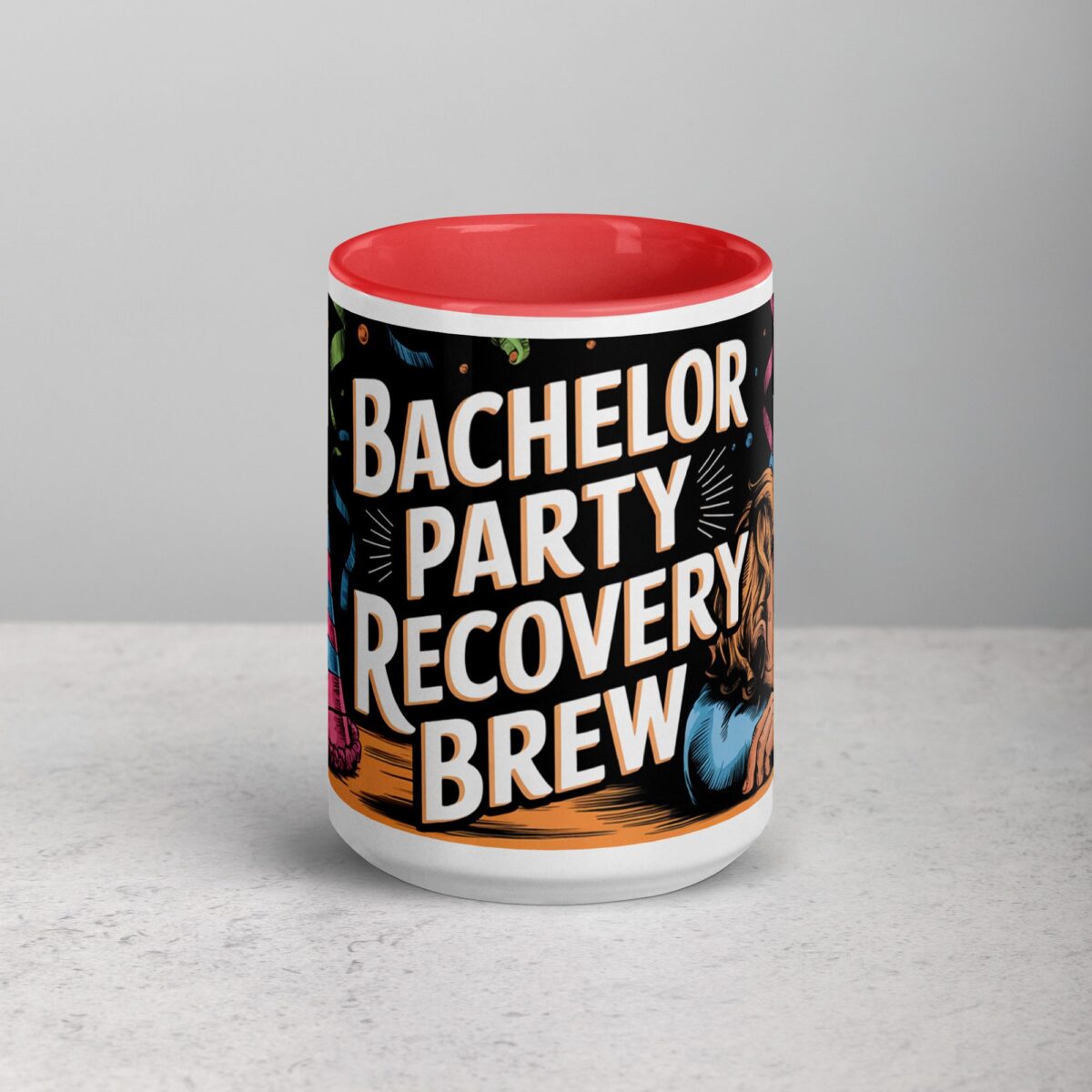 Bachelor Party Recovery Brew Groomsman Mug - Image 10