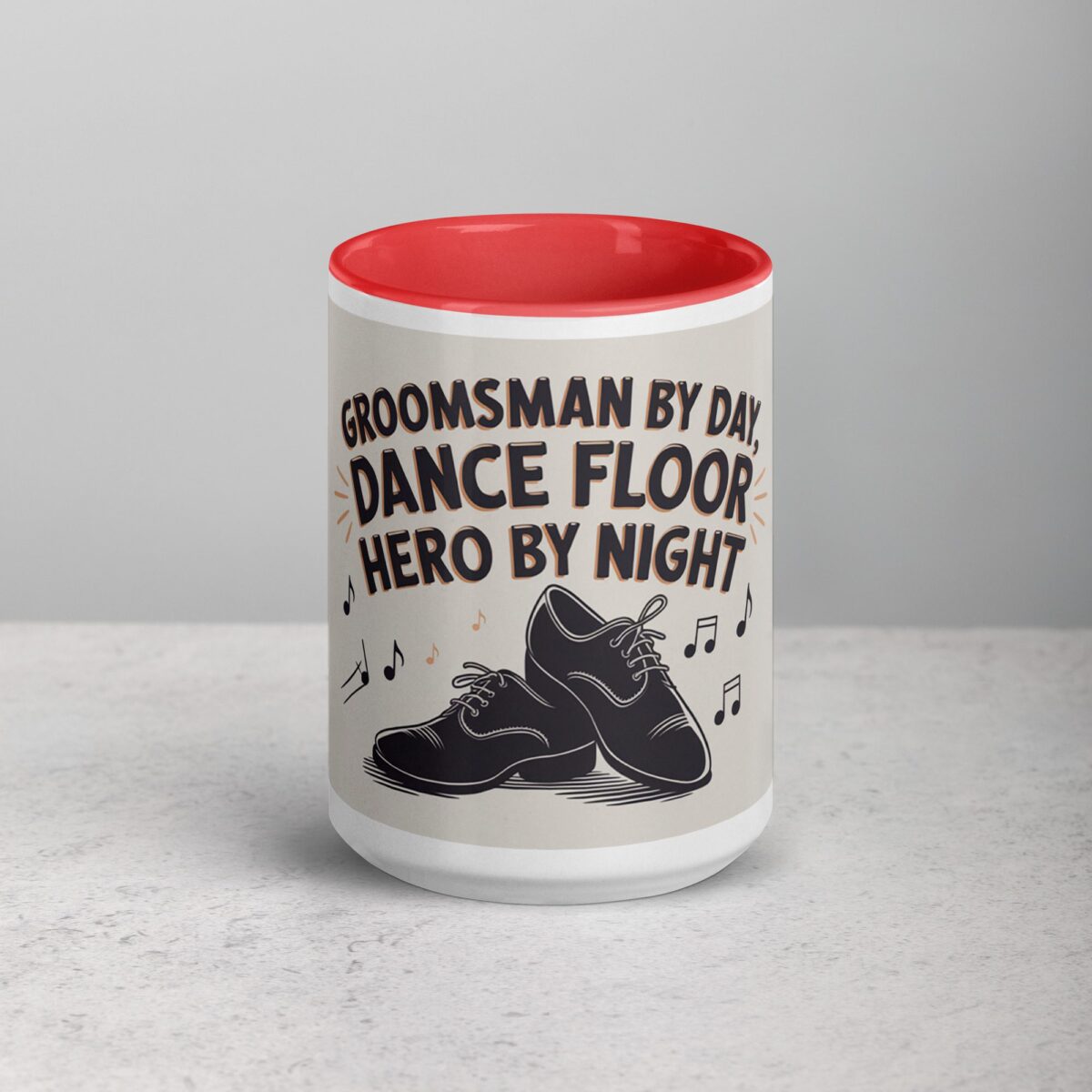 Groomsman by Day, Dance Floor Hero by Night Coffee Mug - Image 10