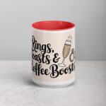 Rings, Toasts & Coffee Boosts Groomsman Mug - Image 10