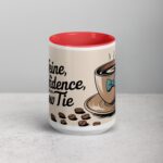 Caffeine, Confidence, and a Bow Tie Groomsman Mug - Image 10