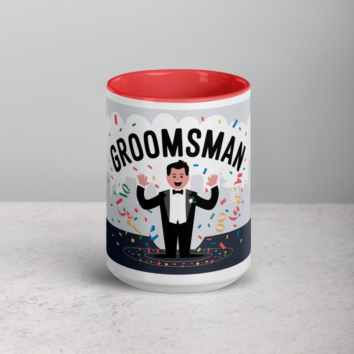 Groomsman Fun Wedding Coffee Mug & Tea Cup - Image 10