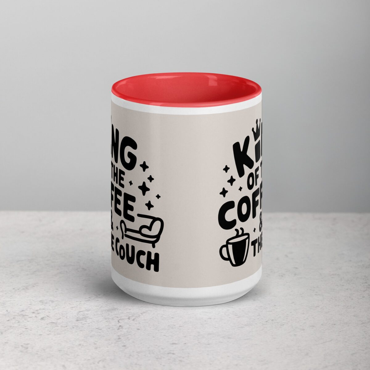 King of the Coffee & the Couch Husband Mug - Image 10