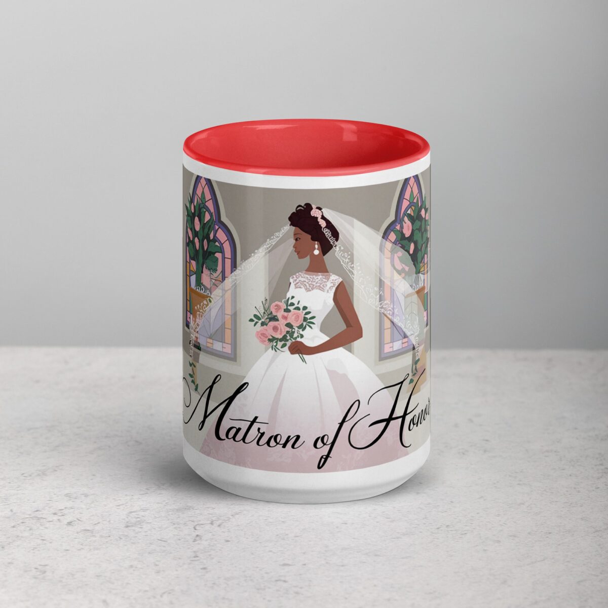 Matron of Honor Elegant Coffee Mug & Tea Cup - Image 10