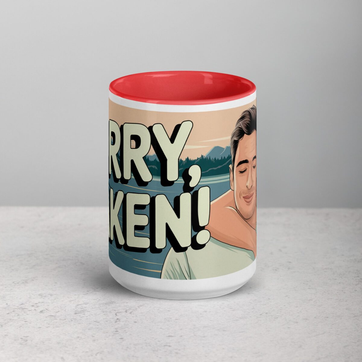 Sorry, Taken! Boyfriend Coffee Mug & Tea Cup - Image 10