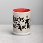 Yorkies Are a Brew-tiful Thing Coffee Mug - Image 10