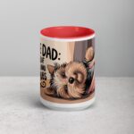 Yorkie Dad: Master of Treats and Belly Rubs Coffee Mug - Image 10