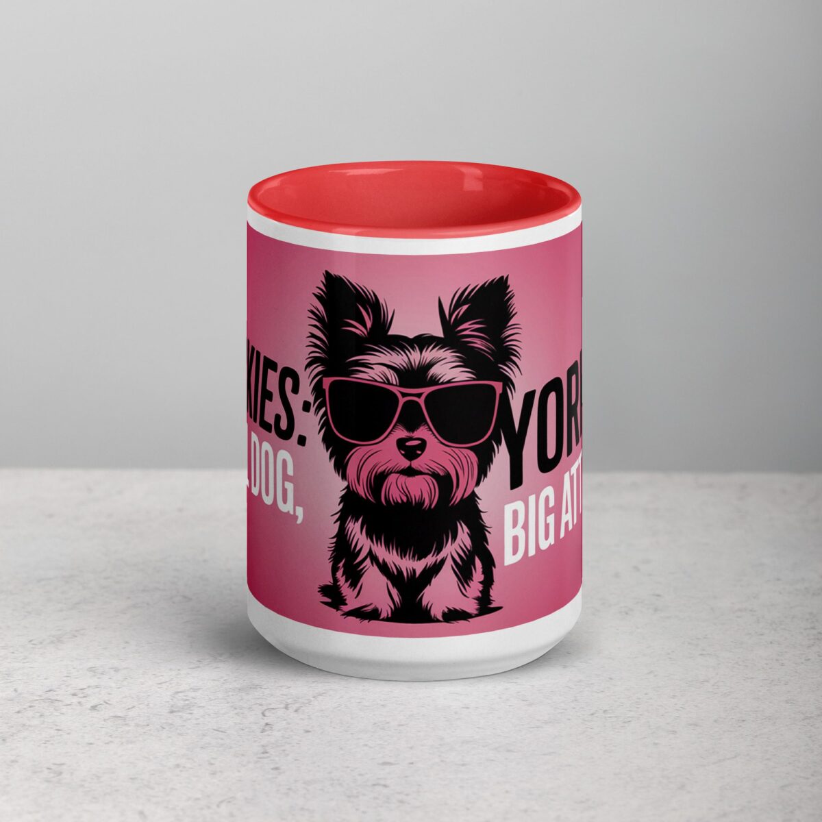 Yorkies: Small Dog, Big Attitude Coffee Mug - Image 10