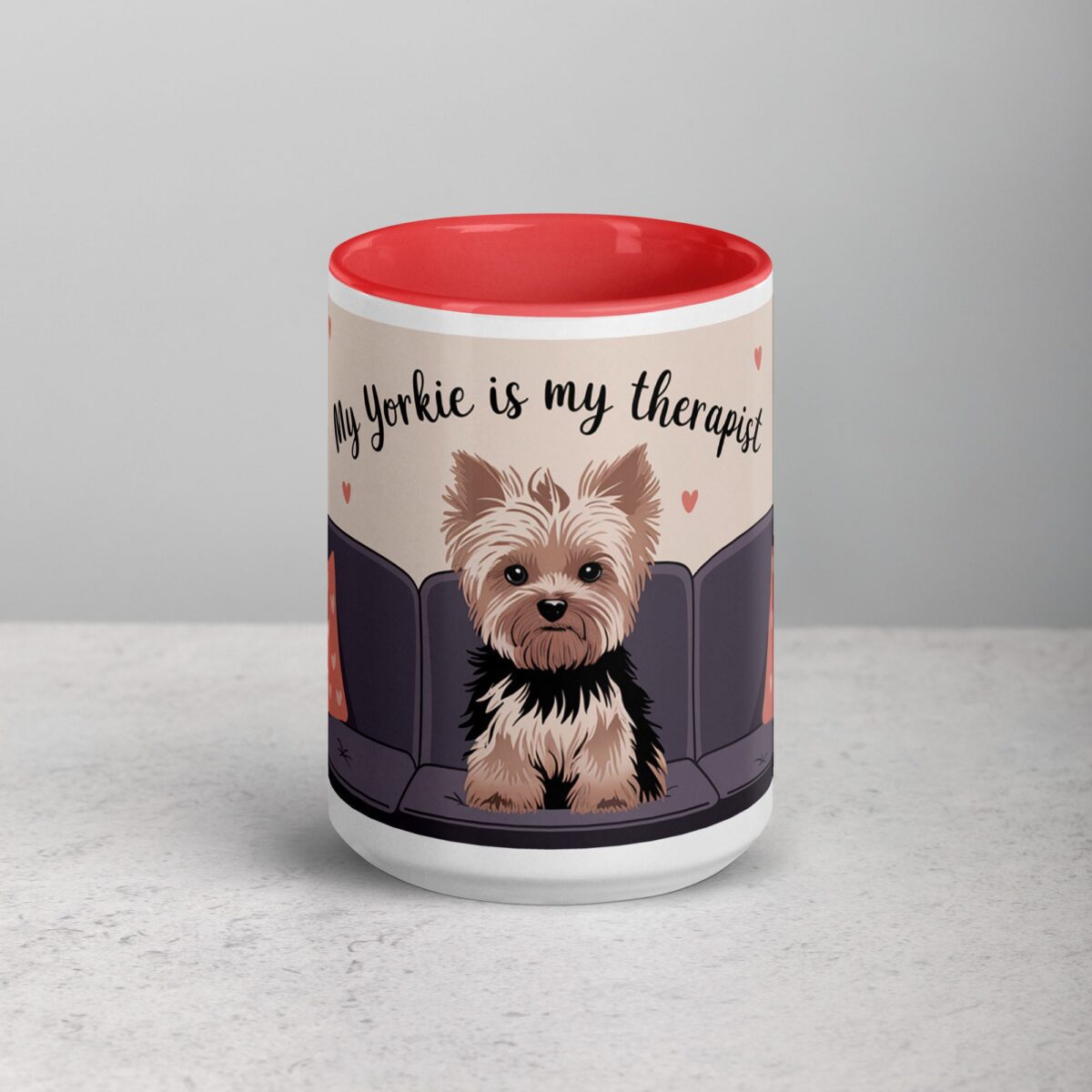 My Yorkie Is My Therapist Coffee Mug - Image 10