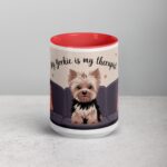 My Yorkie Is My Therapist Coffee Mug - Image 10