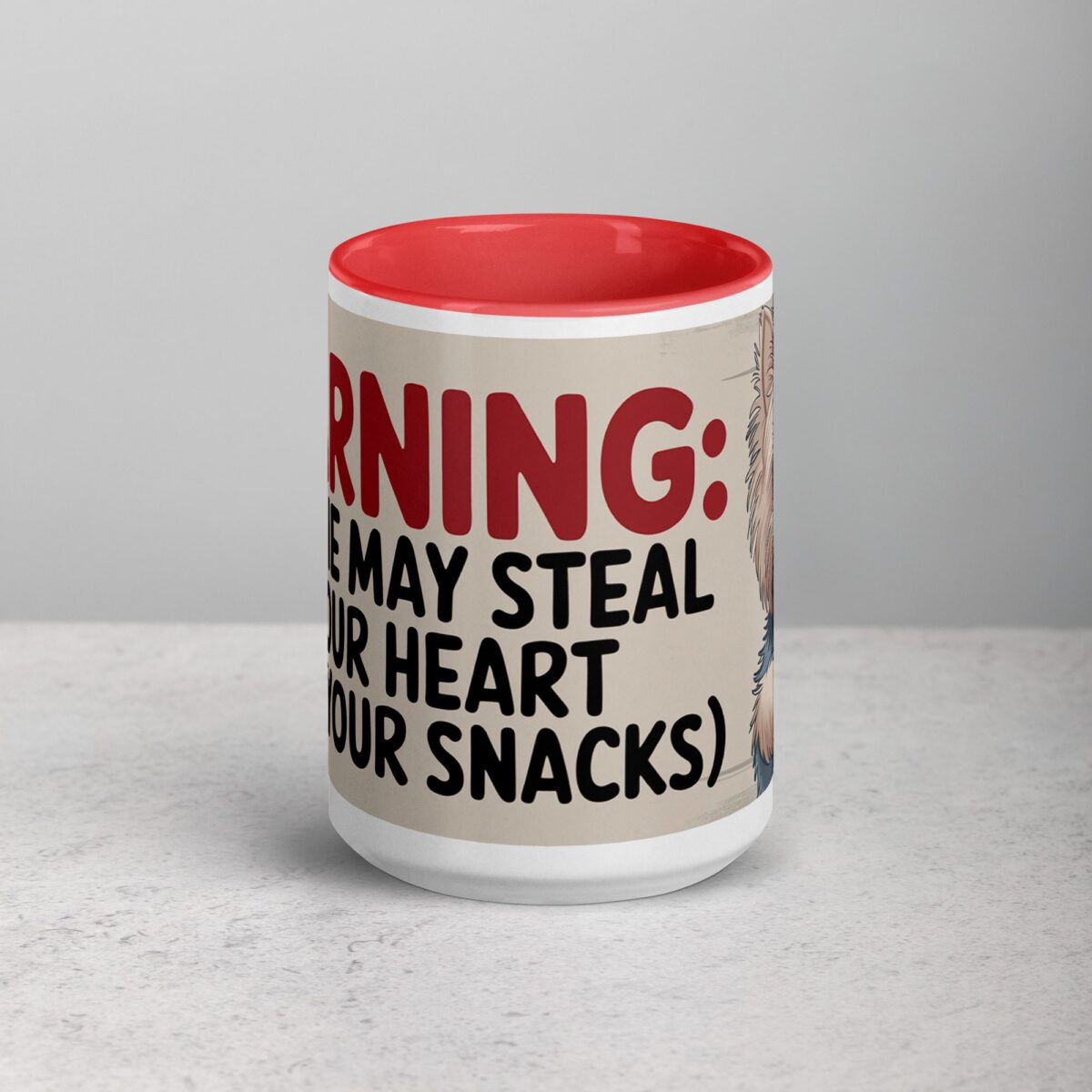 Warning: Yorkie May Steal Your Heart Coffee Mug - Image 11