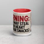 Warning: Yorkie May Steal Your Heart Coffee Mug - Image 11